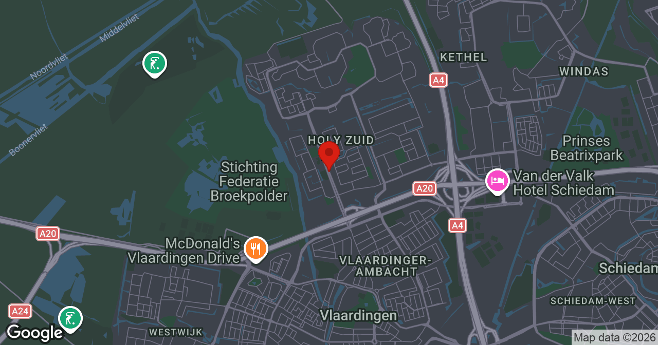 Kaart van de meldlocatie