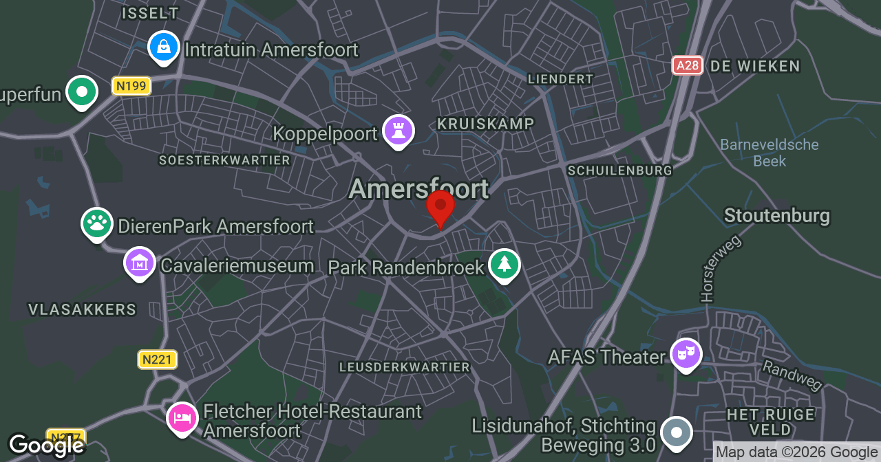 Kaart van de meldlocatie