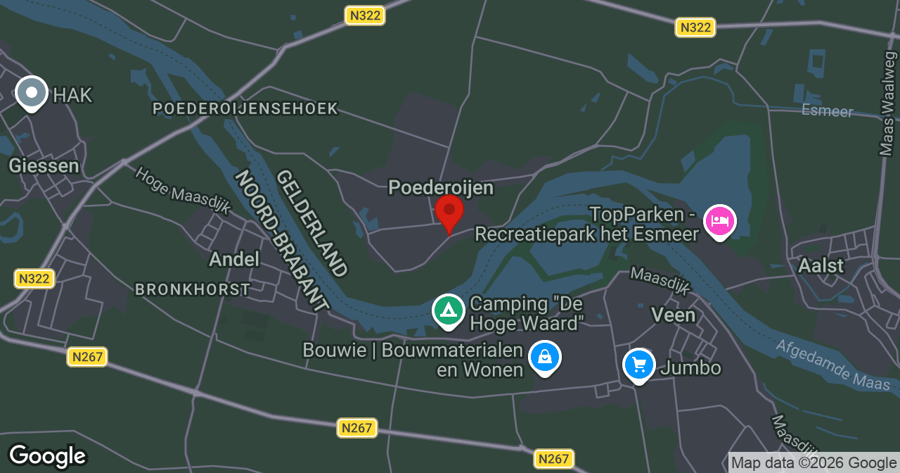 Kaart van de meldlocatie