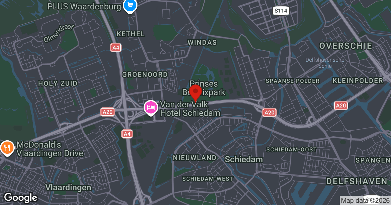 Kaart van de meldlocatie