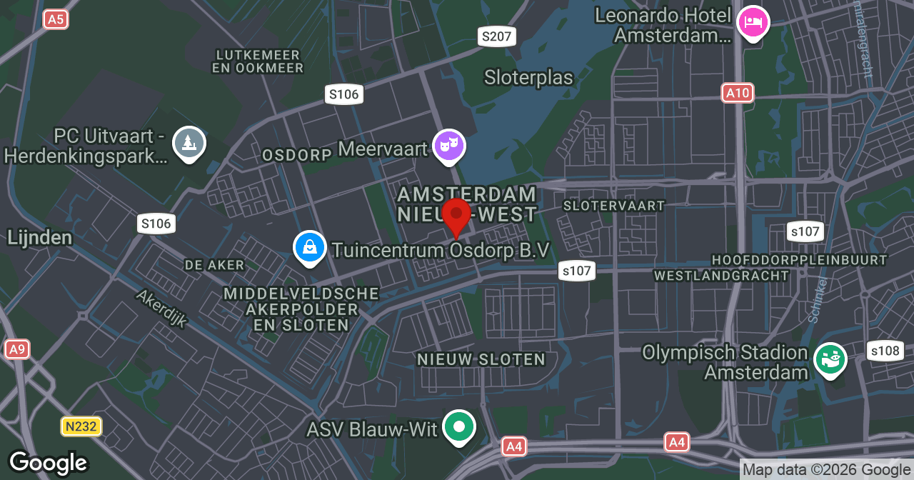 Kaart van de meldlocatie