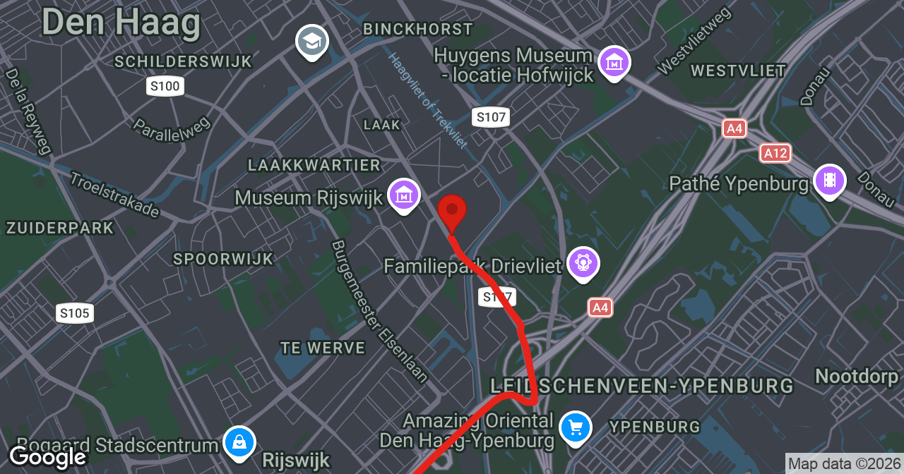 Kaart van de meldlocatie