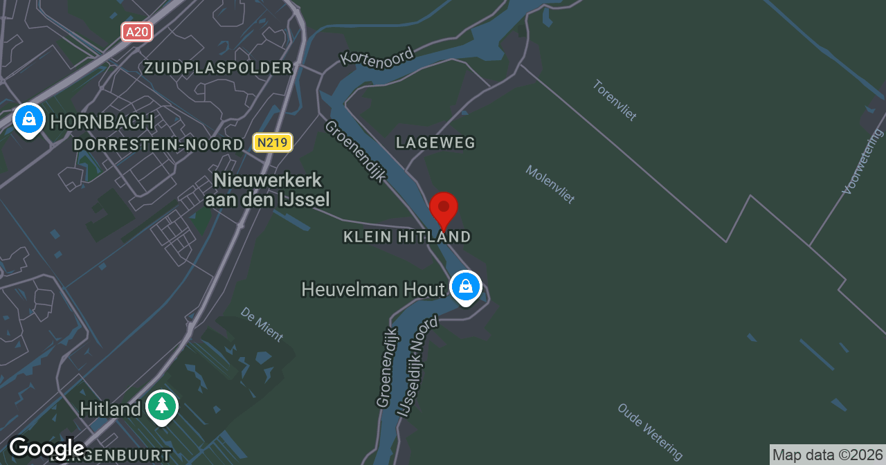 Kaart van de meldlocatie