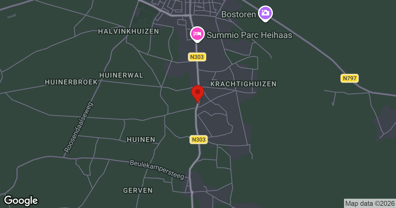 Kaart van de meldlocatie