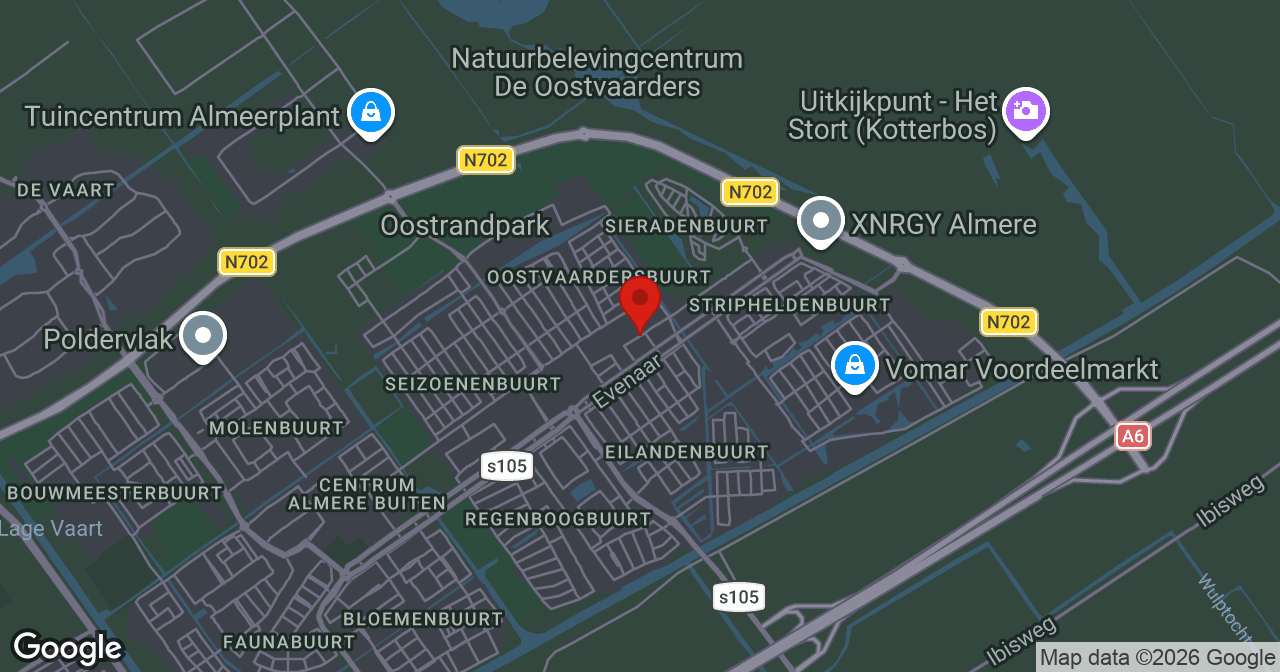 Kaart van de meldlocatie