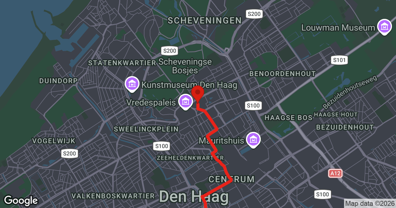 Kaart van de meldlocatie