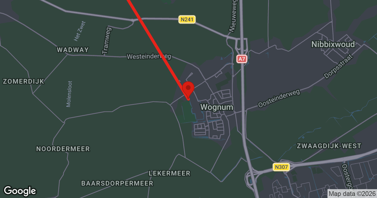 Kaart van de meldlocatie
