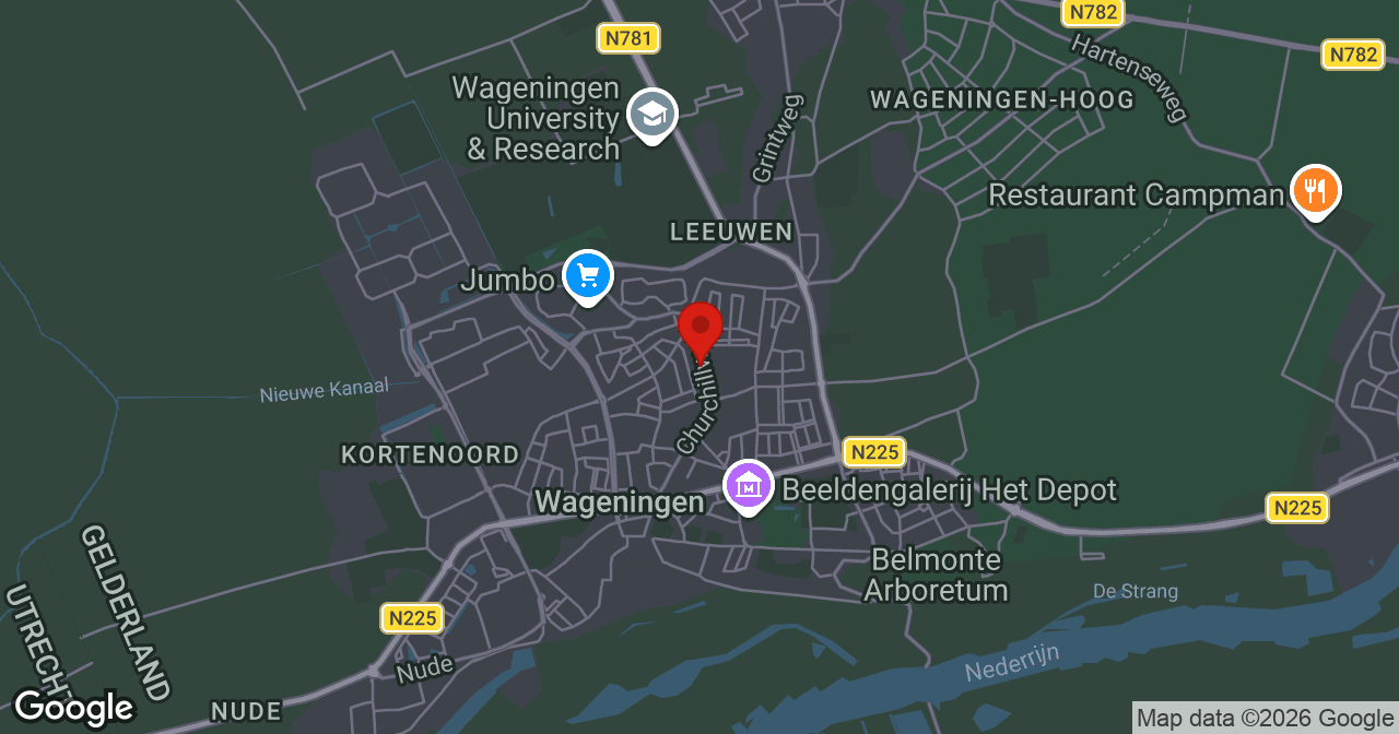 Kaart van de meldlocatie