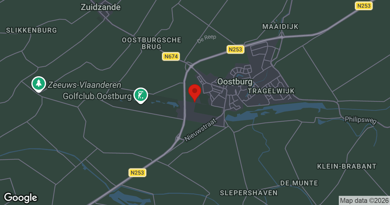 Kaart van de meldlocatie