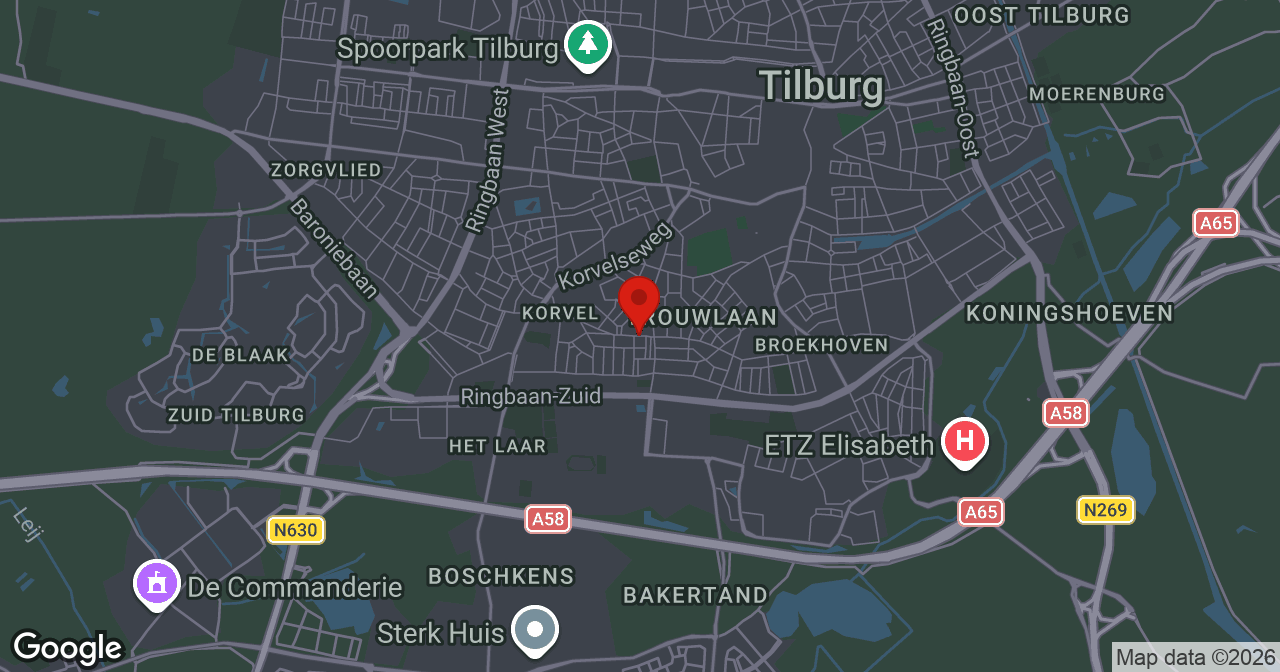 Kaart van de meldlocatie