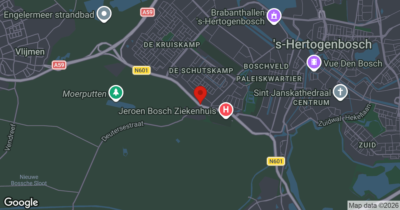Kaart van de meldlocatie