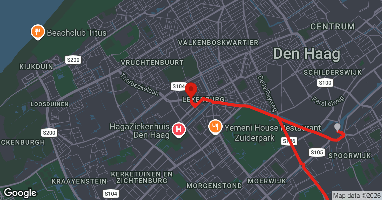 Kaart van de meldlocatie