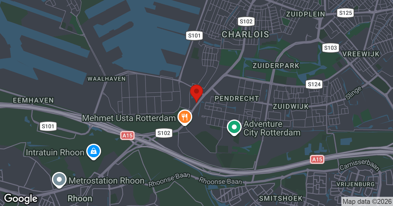 Kaart van de meldlocatie
