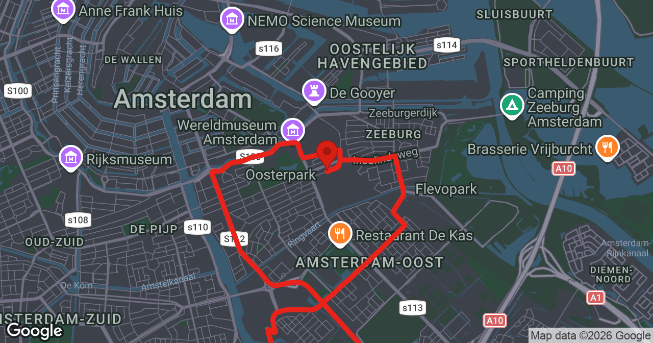 Kaart van de meldlocatie