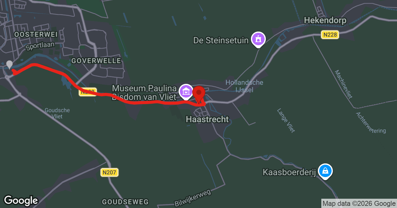 Kaart van de meldlocatie