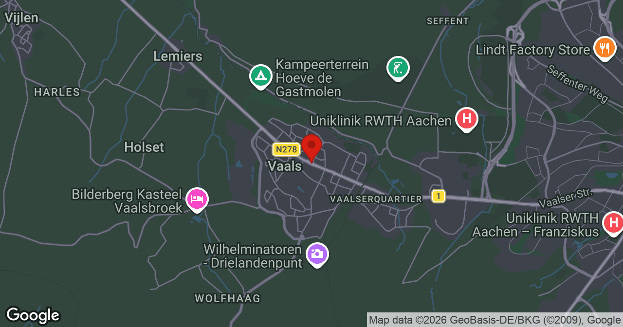 Kaart van de meldlocatie