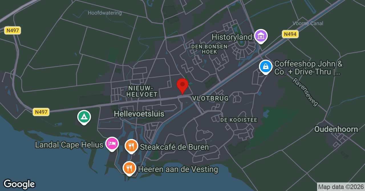 Kaart van de meldlocatie