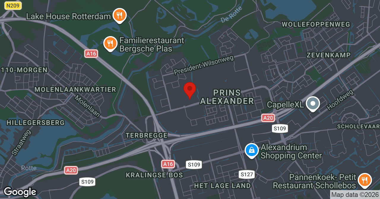 Kaart van de meldlocatie