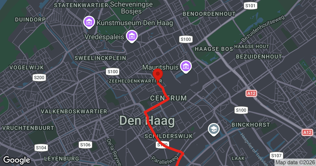 Kaart van de meldlocatie