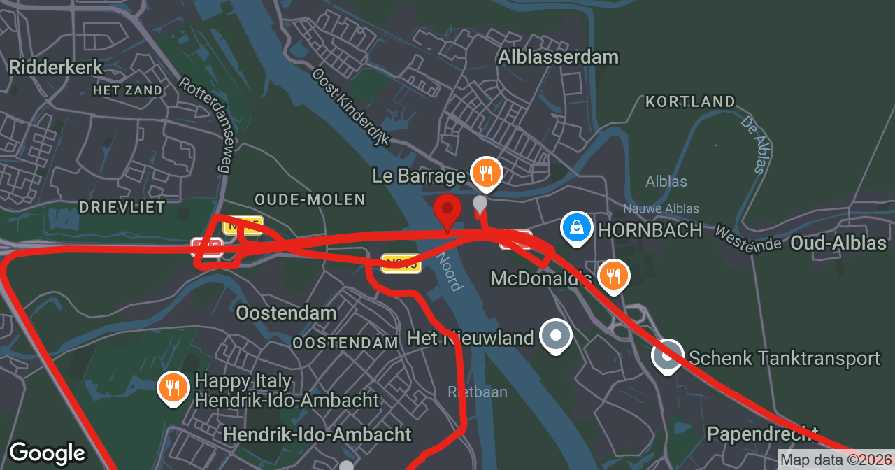Kaart van de meldlocatie