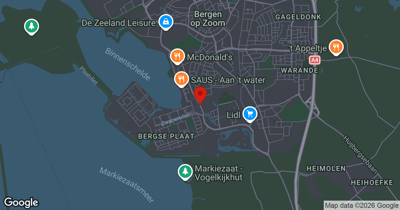 Kaart van de meldlocatie