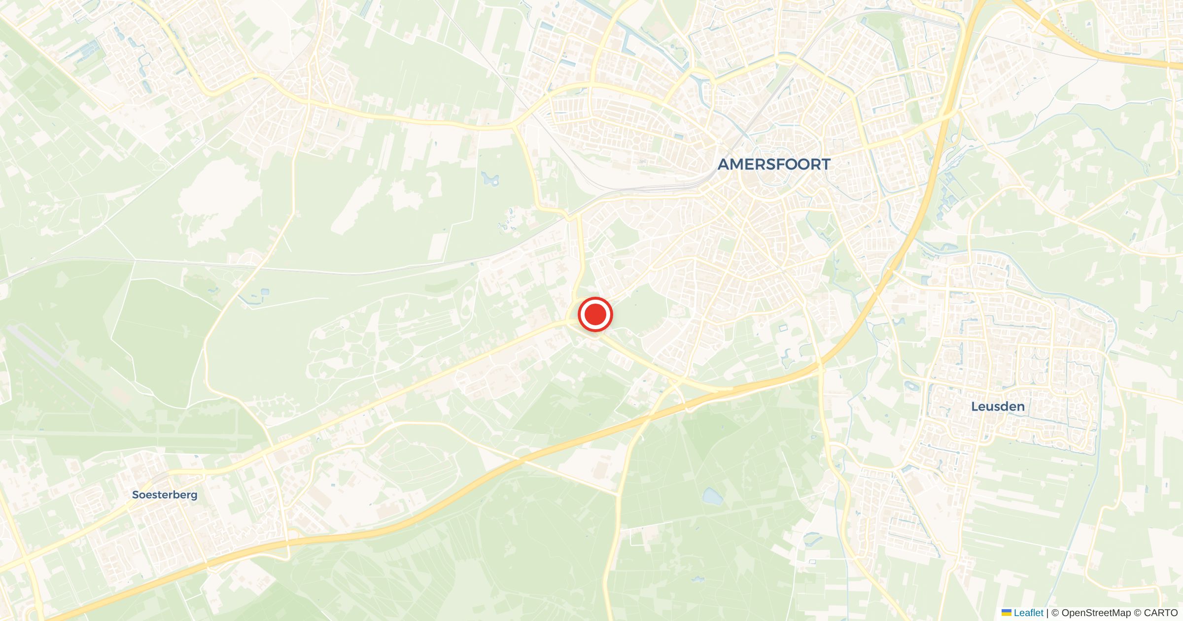 Kaart van de meldlocatie