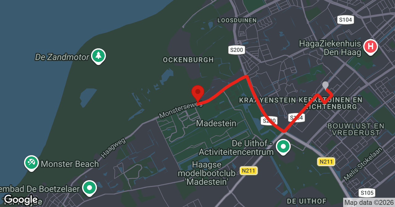Kaart van de meldlocatie