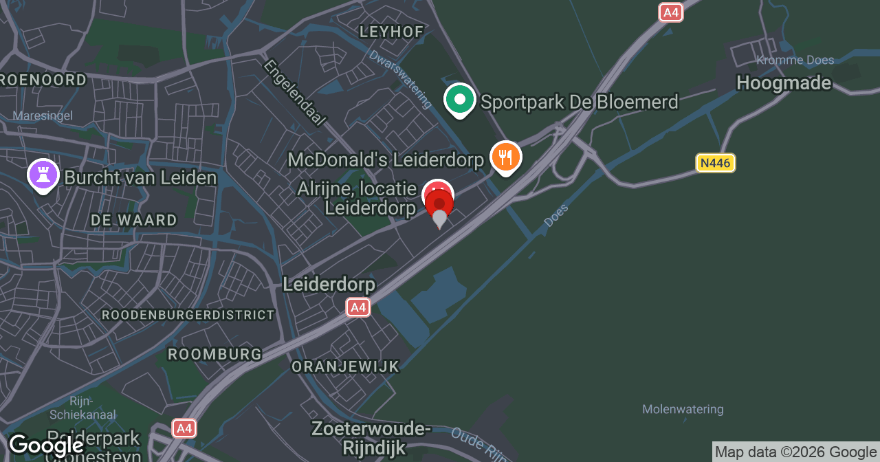 Kaart van de meldlocatie