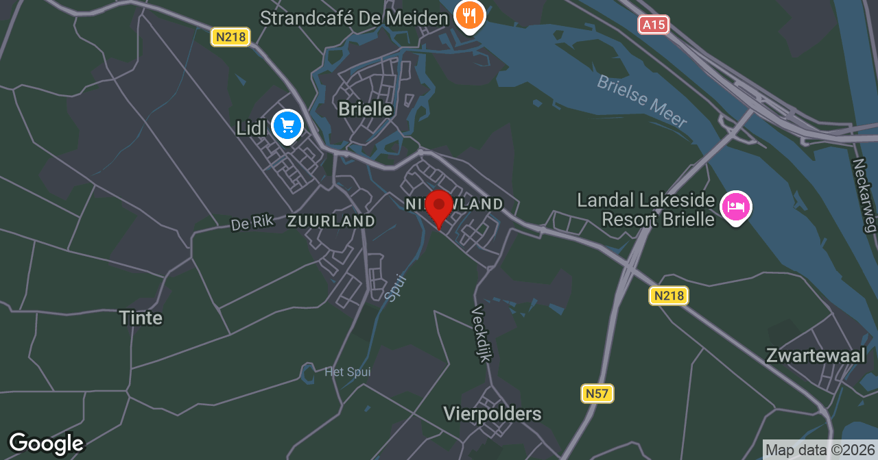 Kaart van de meldlocatie