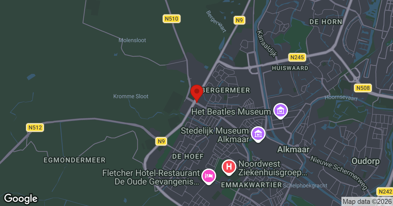 Kaart van de meldlocatie