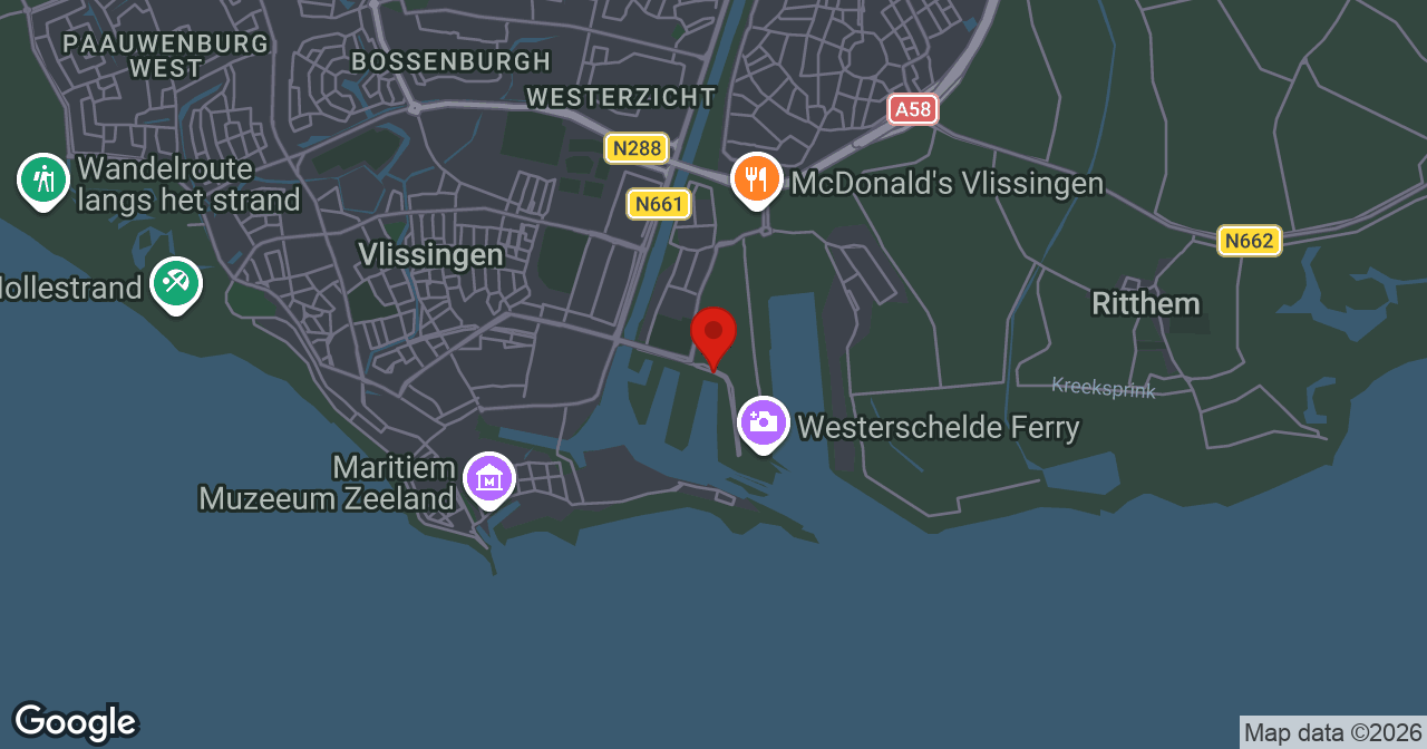 Kaart van de meldlocatie