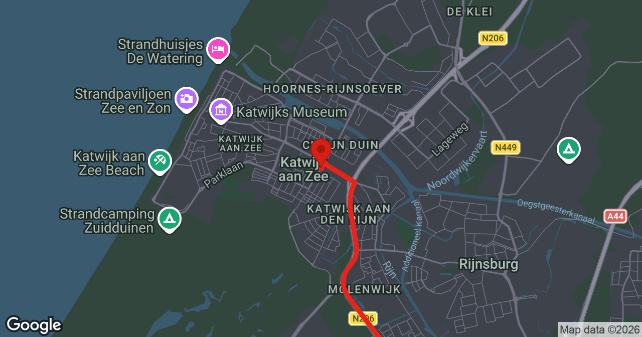 Kaart van de meldlocatie