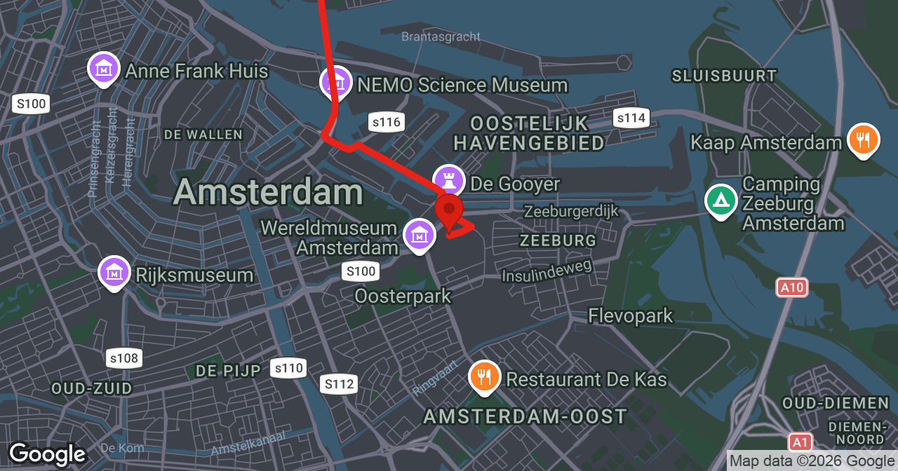 Kaart van de meldlocatie