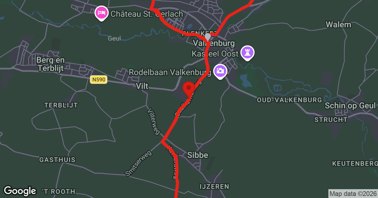 Kaart van de meldlocatie