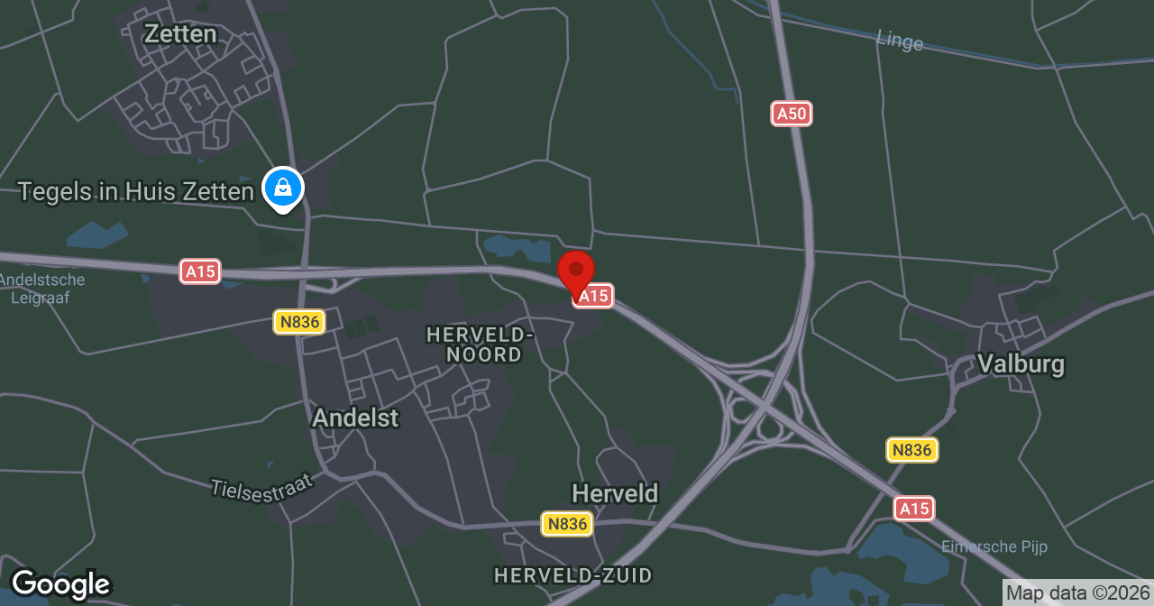 Kaart van de meldlocatie