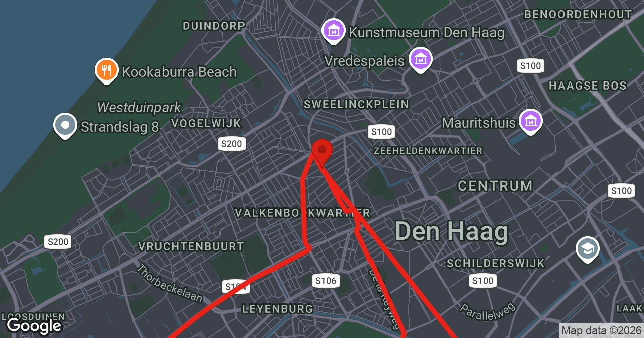 Kaart van de meldlocatie