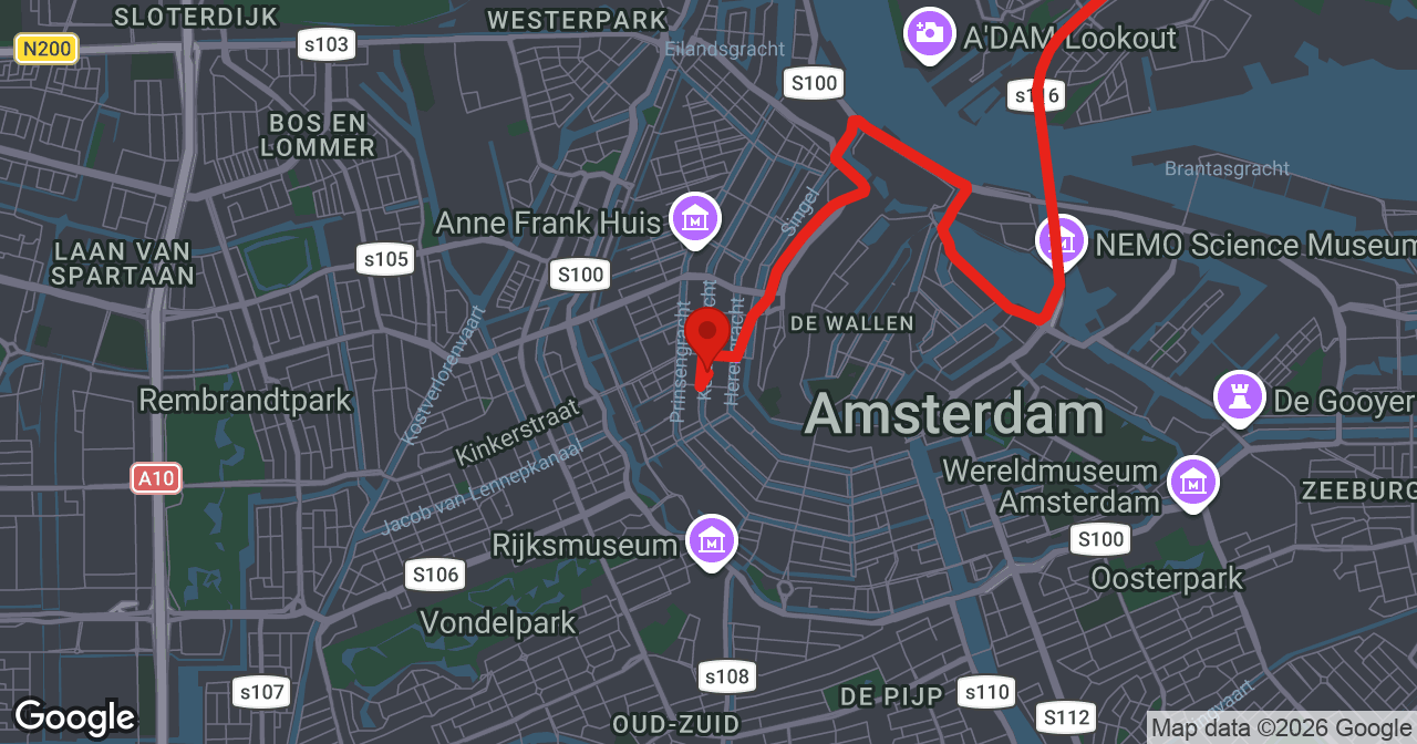 Kaart van de meldlocatie