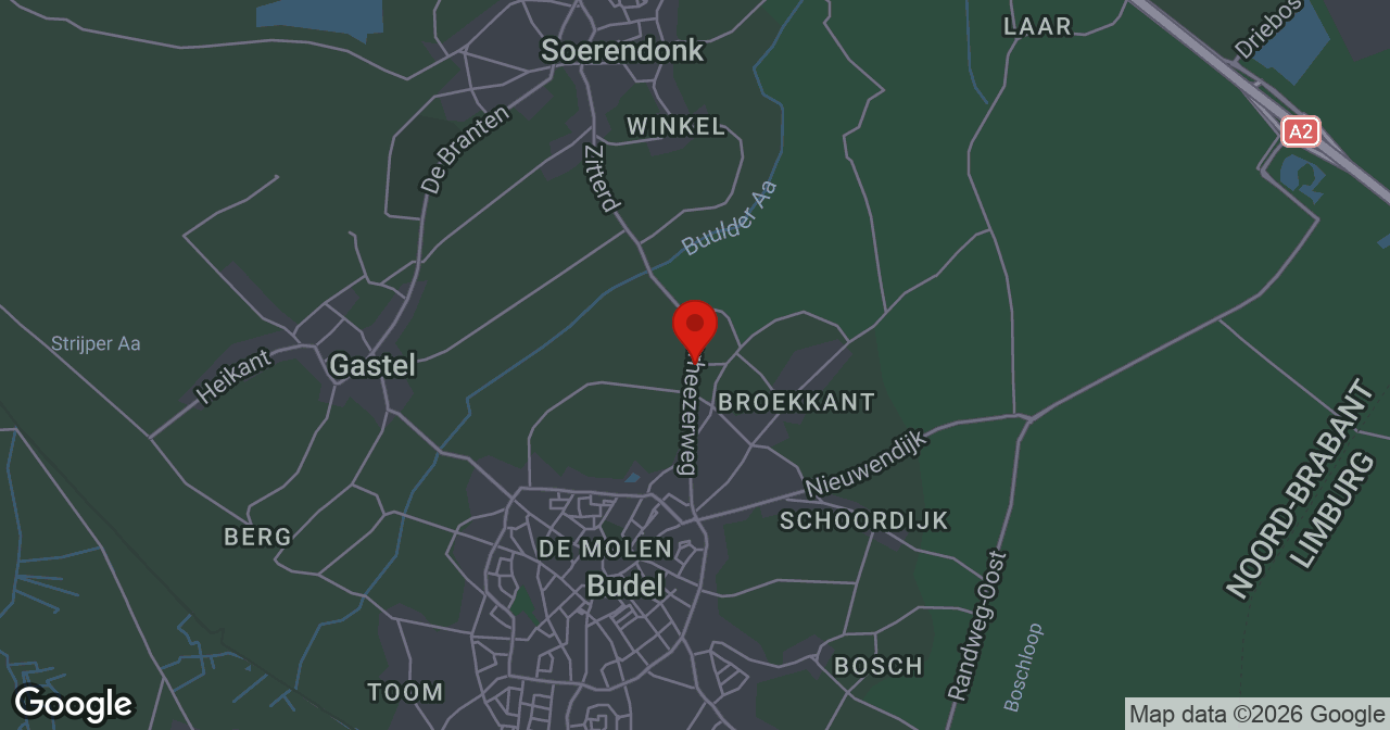 Kaart van de meldlocatie