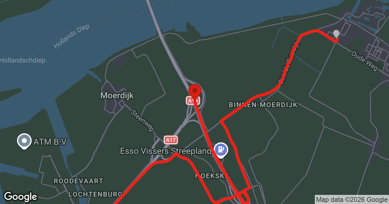 Kaart van de meldlocatie