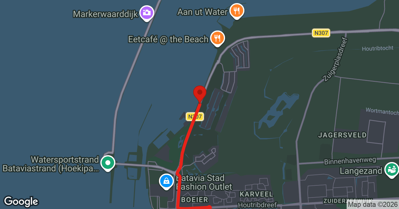Kaart van de meldlocatie