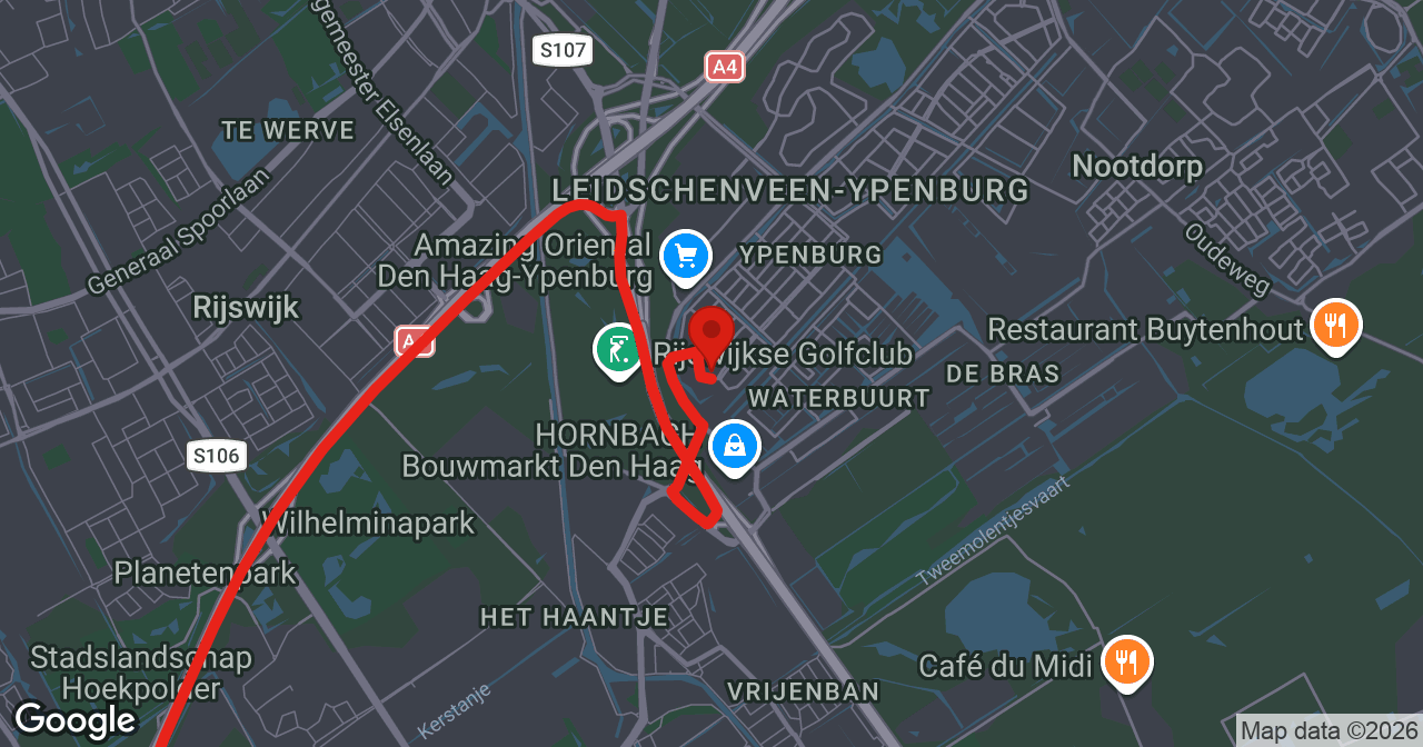 Kaart van de meldlocatie