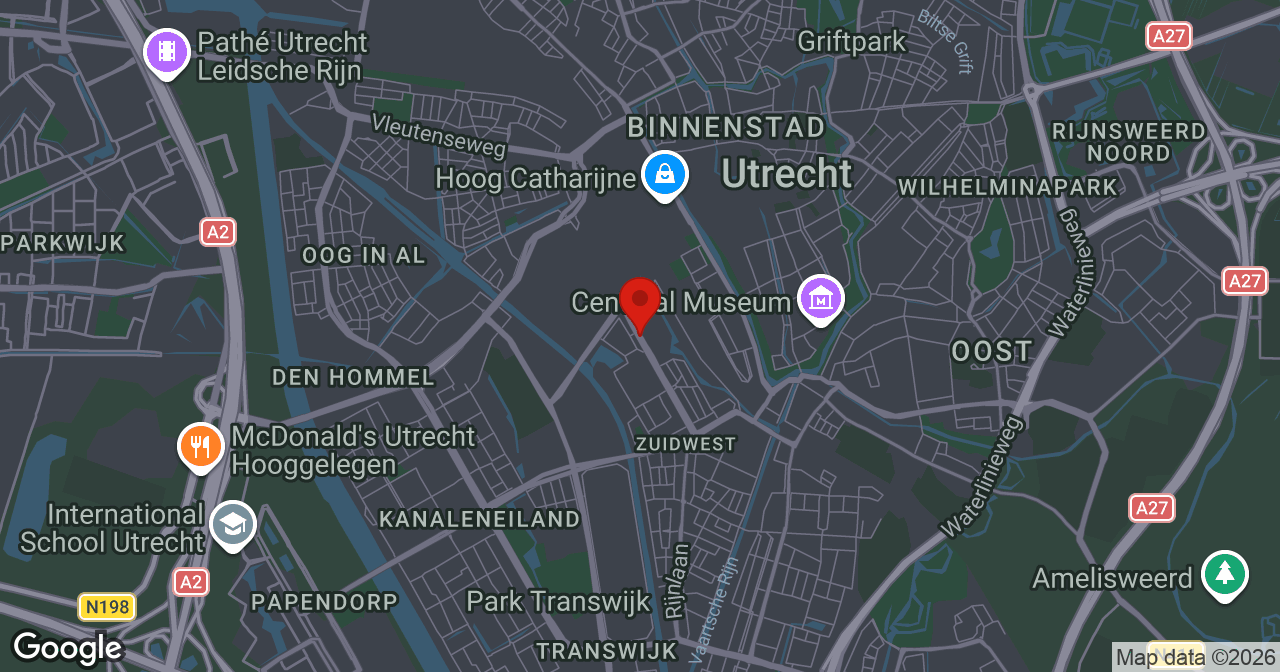 Kaart van de meldlocatie