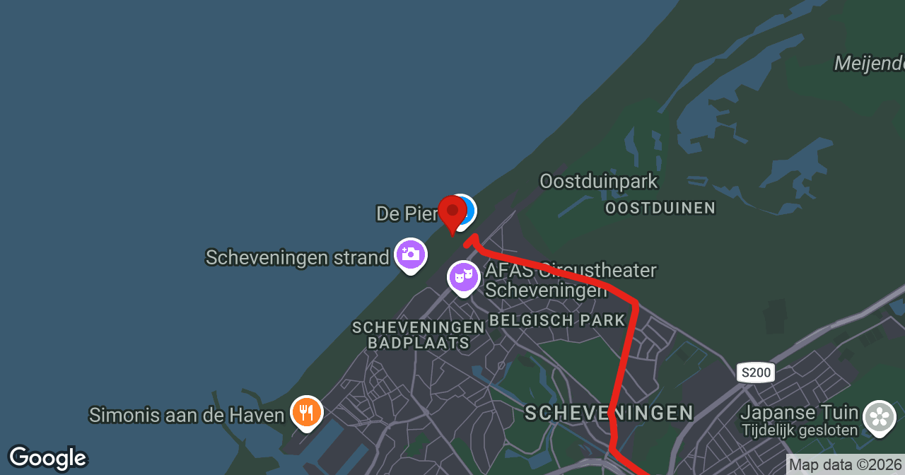 Kaart van de meldlocatie