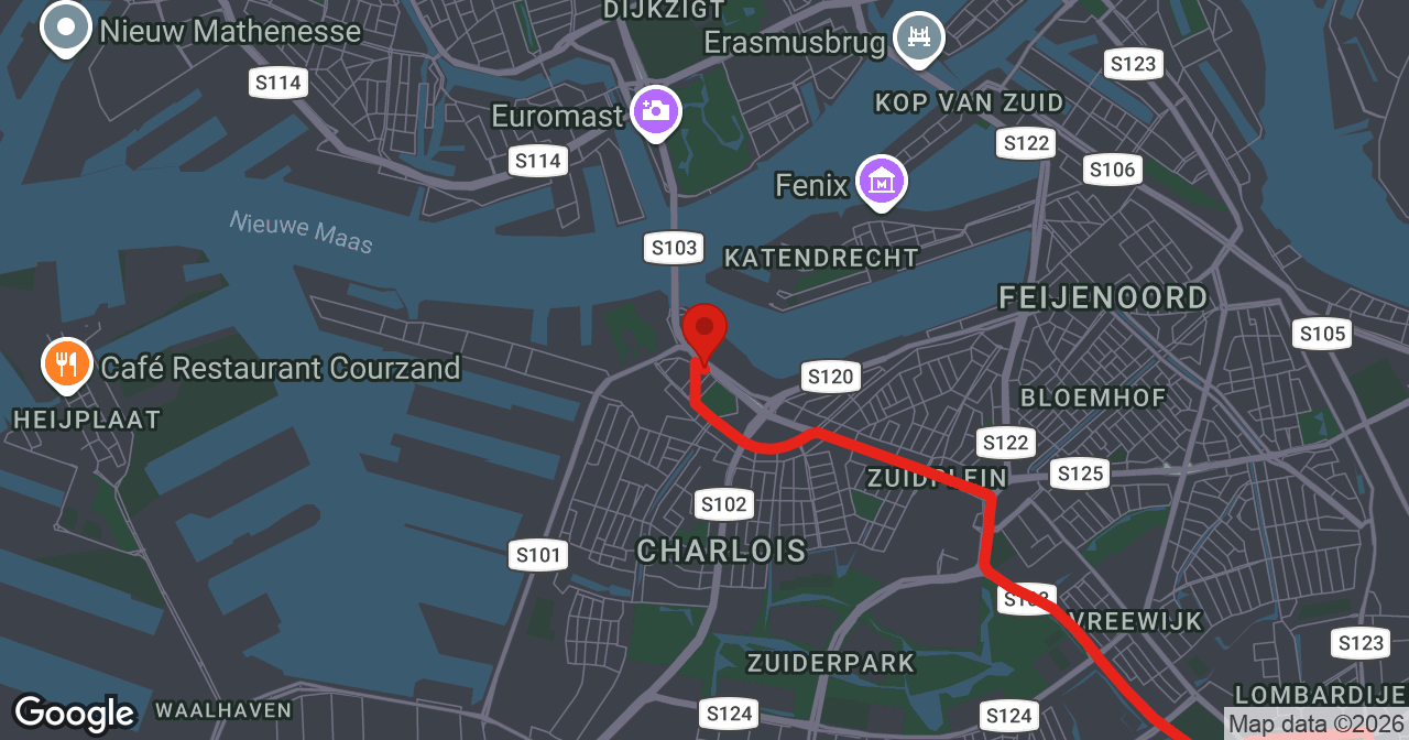 Kaart van de meldlocatie