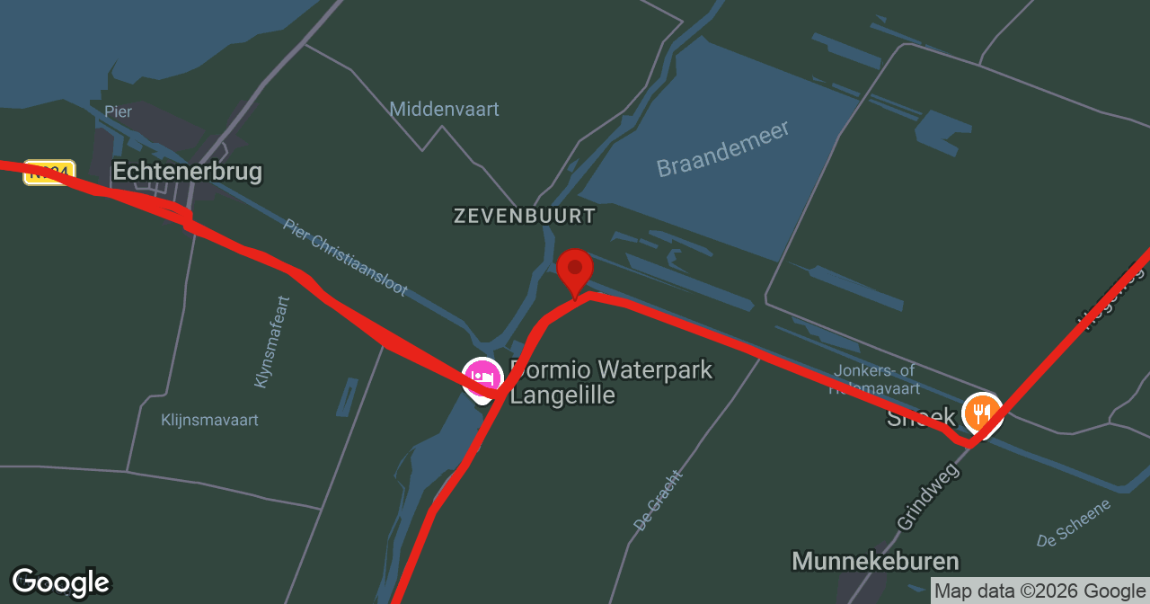 Kaart van de meldlocatie
