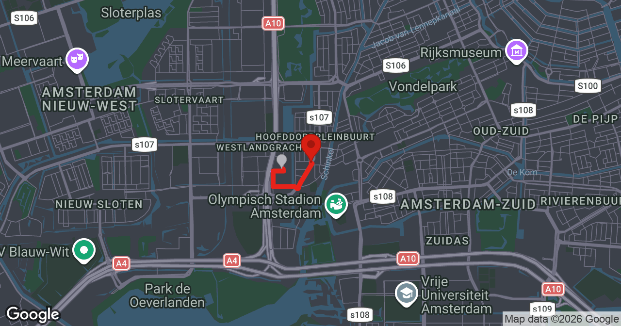 Kaart van de meldlocatie