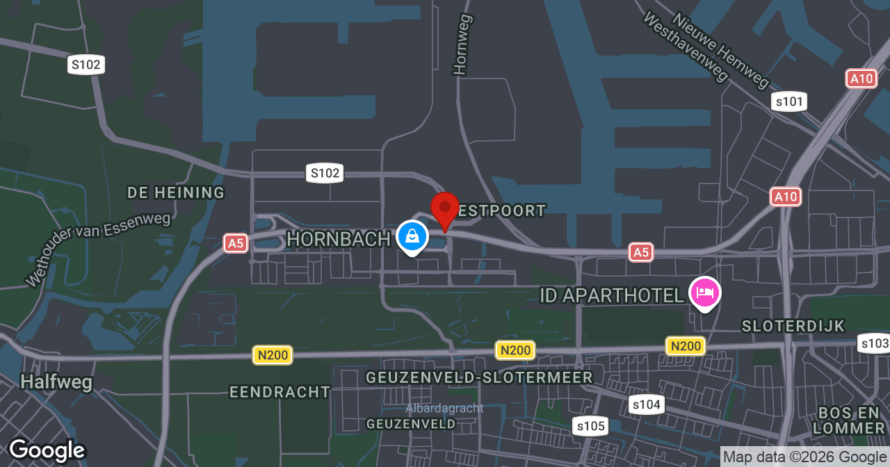 Kaart van de meldlocatie