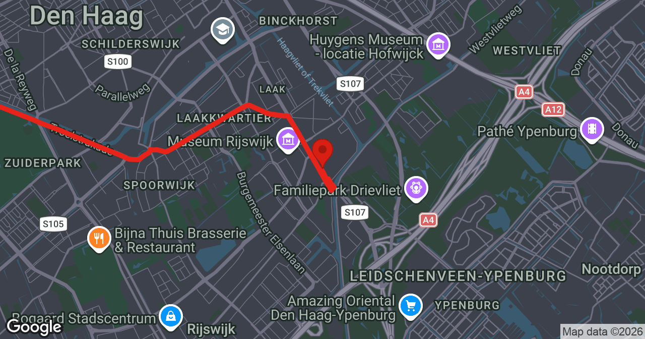 Kaart van de meldlocatie