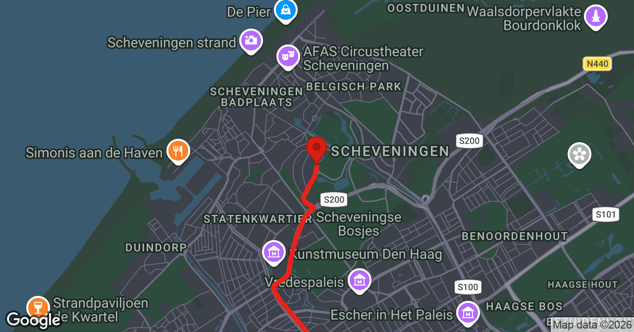 Kaart van de meldlocatie