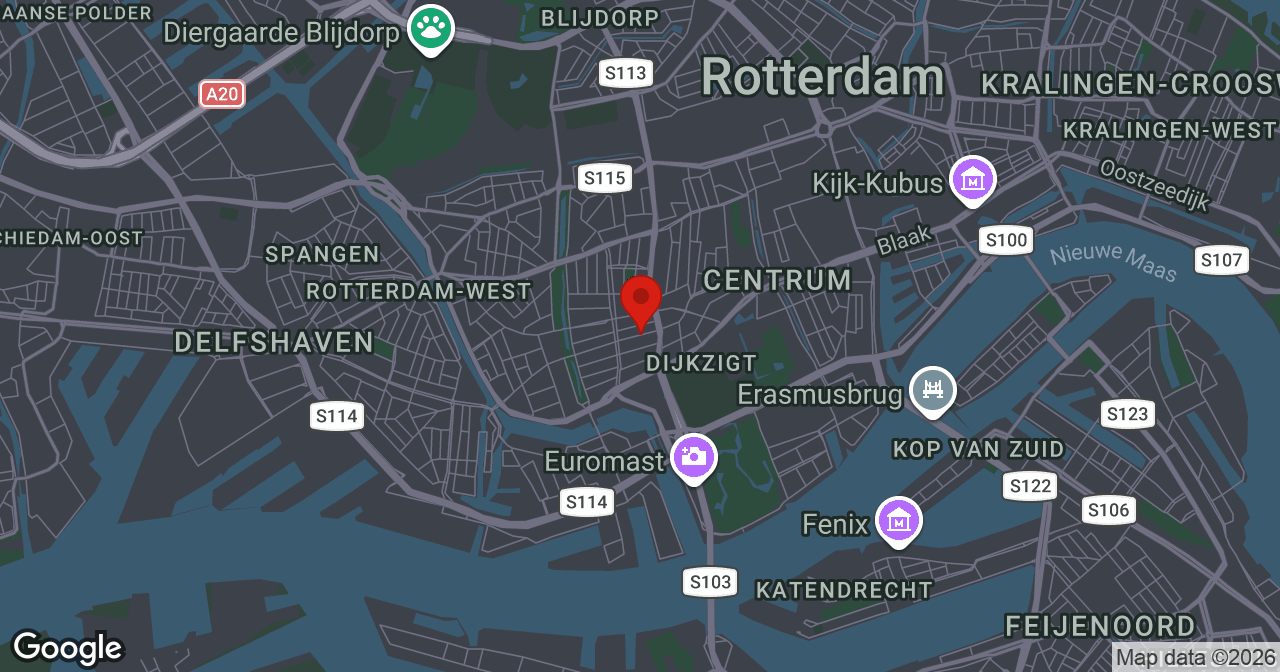 Kaart van de meldlocatie